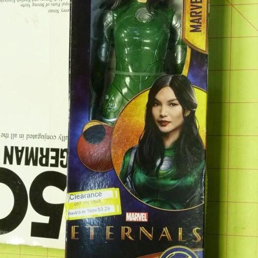 Marvel Eternals Sersi action figure from the Titan Hero Series by Hasbro.